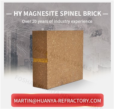 Magnesia súrál Spinel Eldfastur múrsteinn